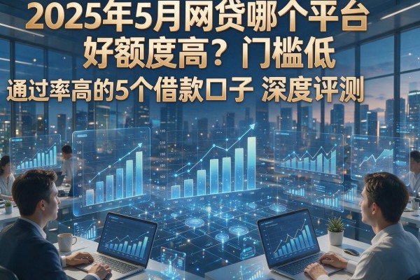 2025年5月网贷哪个平台好额度高？门槛低、通过率高的5个借款口子深度评测！