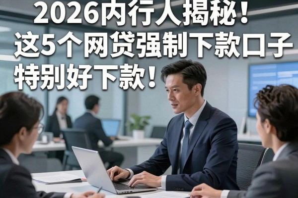 2026内行人揭秘!这5个网贷强制下款口子特别好下款,速看!