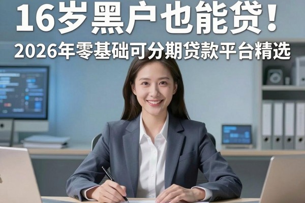 16岁黑户也能贷！2026年零基础可分期贷款平台精选