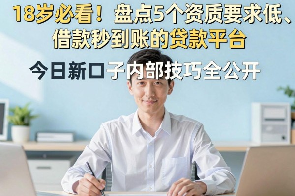 18岁必看!盘点5个资质要求低、借款秒到账的贷款平台,今日新口子内部技巧全公开