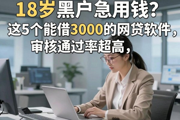 18岁黑户急用钱?这5个能借3000的网贷软件,审核通过率超高!