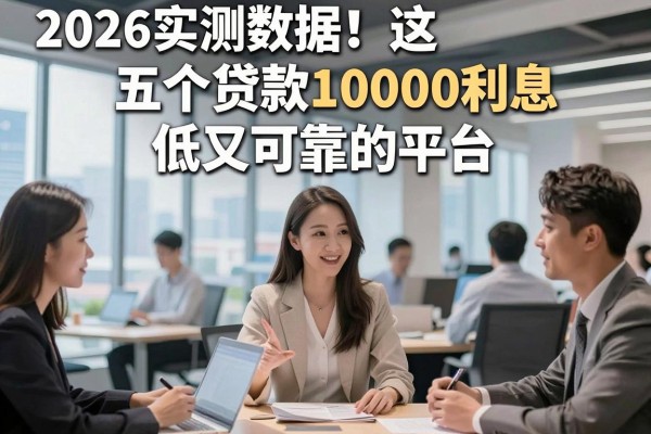 2026实测数据！这五个贷款10000利息低又可靠的平台，告诉你借钱哪个平台利息最低的可靠