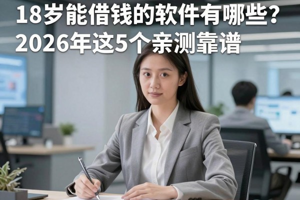 18岁能借钱的软件有哪些？2026年这5个亲测靠谱