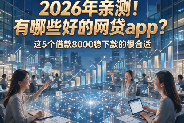 2026年亲测！有哪些好的网贷app？这5个借款8000稳下款的很合适