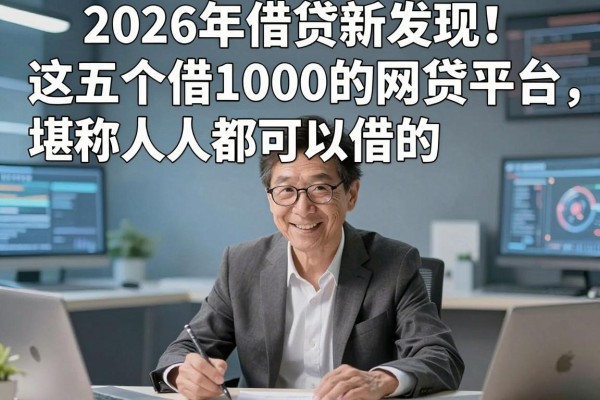 2026年借贷新发现!这五个借1000的网贷平台,堪称人人都可以借的网贷