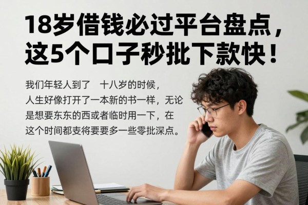 18岁借钱必过平台盘点,这5个口子秒批下款快!
