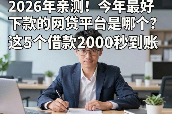 2026年亲测!今年最好下款的网贷平台是哪个?这5个借款2000秒到账