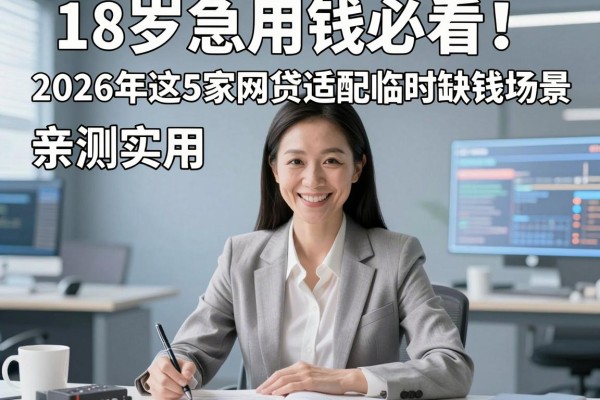 18岁急用钱必看!2026年这5家网贷适配临时缺钱场景,亲测实用