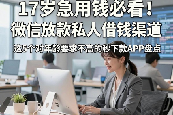 17岁急用钱必看!微信放款私人借钱渠道,这5个对年龄要求不高的秒下款APP盘点