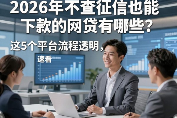 2026年不查征信也能下款的网贷有哪些?这5个平台流程透明,速看!