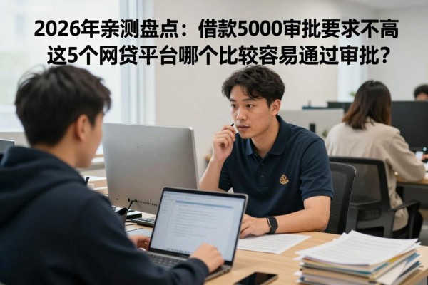2026年亲测盘点:借款5000审批要求不高,这5个网贷平台哪个比较容易通过审批?