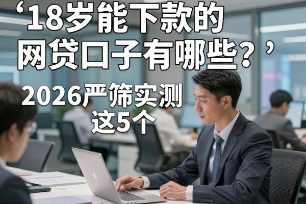 18岁能下款的网贷口子有哪些?2026严筛实测这5个!