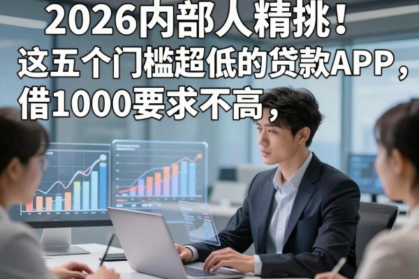 2026内部人精挑!这五个门槛超低的贷款APP,借1000要求不高