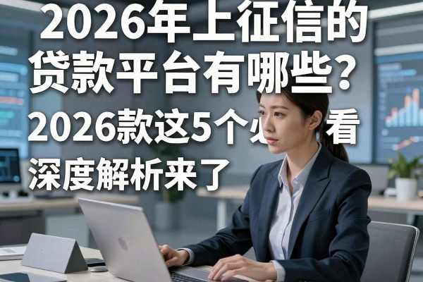 2026年上征信的贷款平台有哪些?2026款这5个必看,深度解析来了!