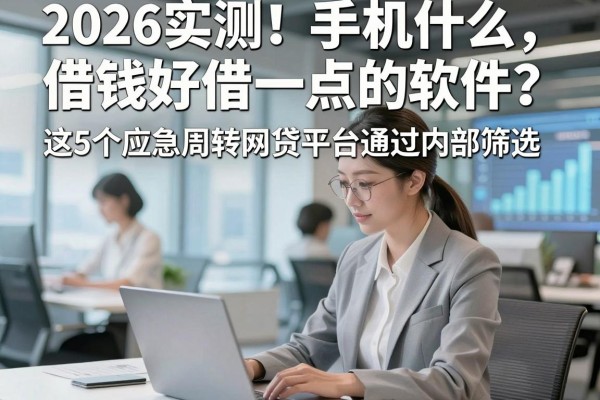 2026实测!手机什么借钱好借一点的软件?这5个应急周转网贷平台通过内部筛选