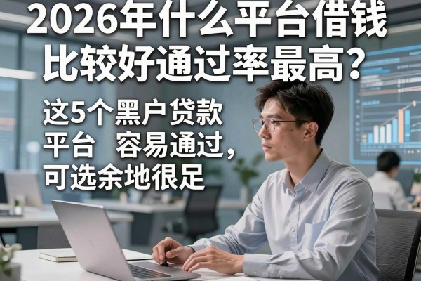 2026年什么平台借钱比较好通过率最高？这5个黑户贷款平台容易通过，可选余地很足！