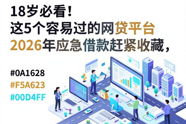 18岁必看!这5个容易过的网贷平台2026年应急借款赶紧收藏