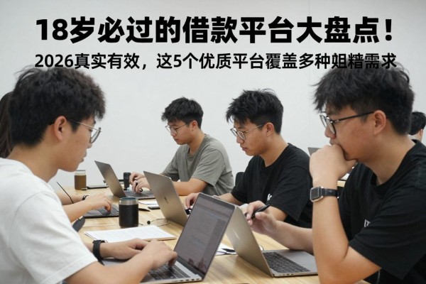 18岁必过的借款平台大盘点！2026真实有效，这5个优质平台覆盖多种周转需求