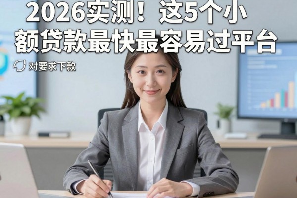 2026实测！这5个小额贷款最快最容易过平台，对要求下款！