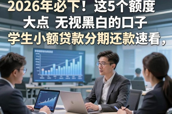 2026年必下！这5个额度大点无视黑白的口子，学生小额贷款分期还款速看