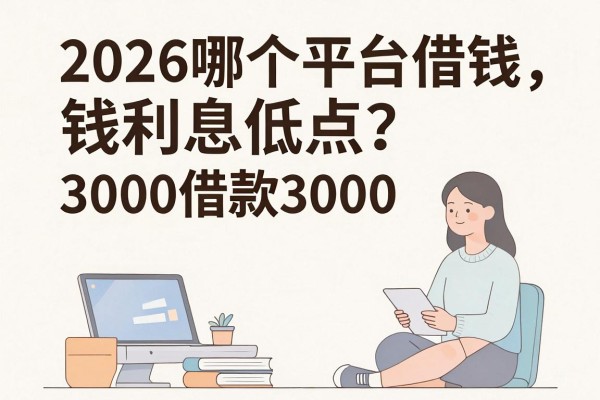2026哪个平台借钱利息低点？专业盘点借款3000利息低的靠谱口子