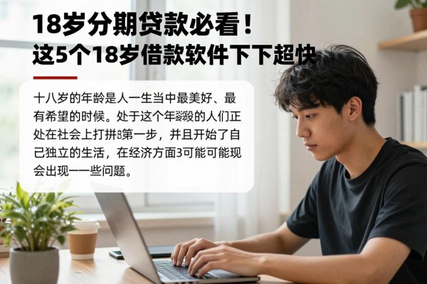 18岁分期贷款必看!这5个18岁借款软件下款超快