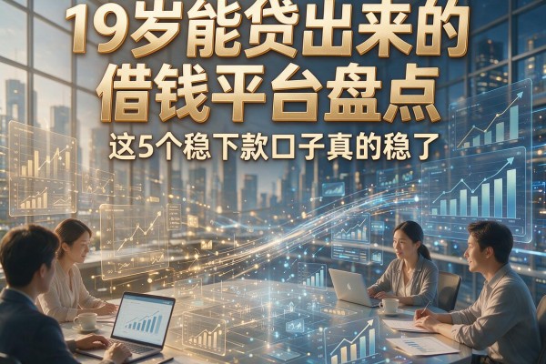 19岁能贷出来的借钱平台盘点，这5个稳下款口子真的稳了