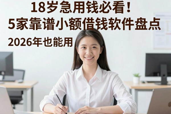 18岁急用钱必看！5家靠谱小额借钱软件盘点，2026年也能用