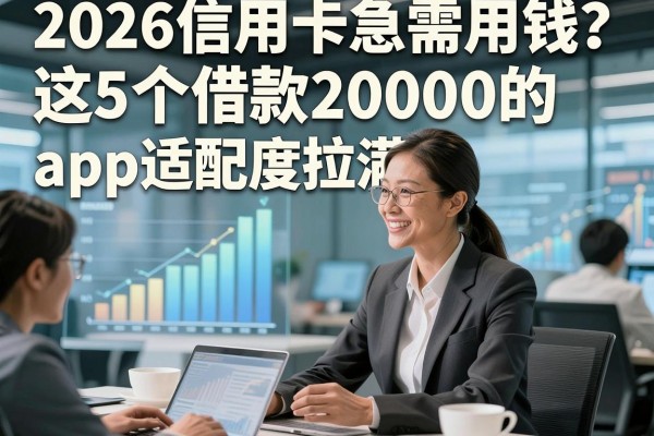 2026信用卡急需用钱?这5个借款20000的APP适配度拉满!