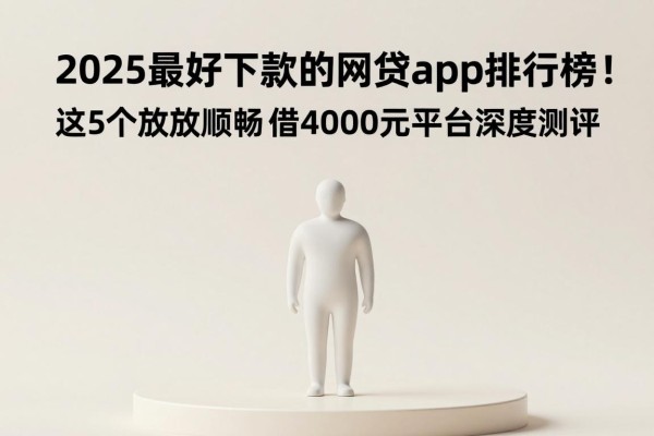 2025最好下款的网贷app排行榜！这5个放款顺畅，借4000元秒过平台深度测评