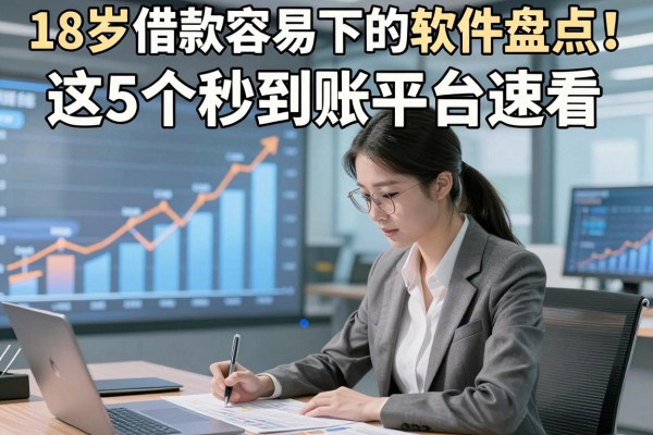 18岁借款容易下的软件盘点!这5个秒到账平台速看