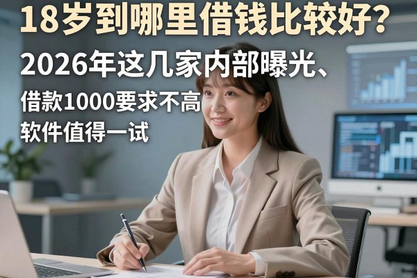 18岁到哪里借钱比较好?2026年这几家内部曝光、借款1000要求不高的软件值得一试