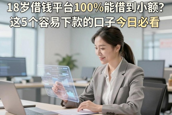 18岁借钱平台100%能借到小额？这5个容易下款的口子今日必看！