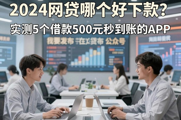 2024网贷哪个好下款？实测5个借款500元秒到账的APP