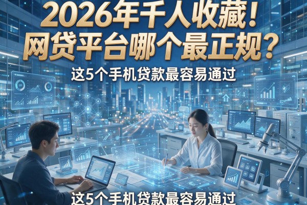 2026年千人收藏！网贷平台哪个最正规？这5个手机贷款最容易通过