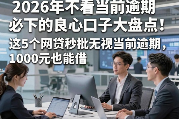 2026年不看当前逾期必下的良心口子大盘点!这5个网贷秒批无视当前逾期,1000元也能借!