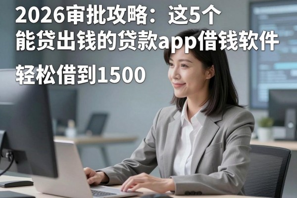 2026审批攻略:这5个能贷出钱的贷款app借钱软件,轻松借到1500!