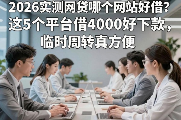 2026实测网贷哪个网站好借?这5个平台借4000好下款,临时周转真方便