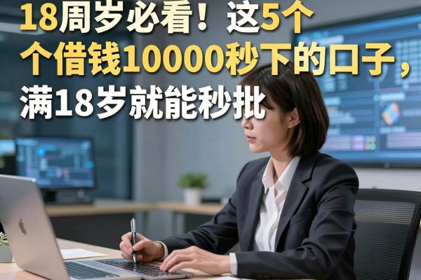 18周岁必看!这5个借钱10000秒下的口子,满18岁就能秒批