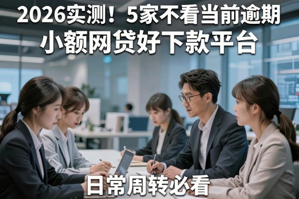 2026实测！5家不看当前逾期、小额网贷好下款平台，日常周转必看
