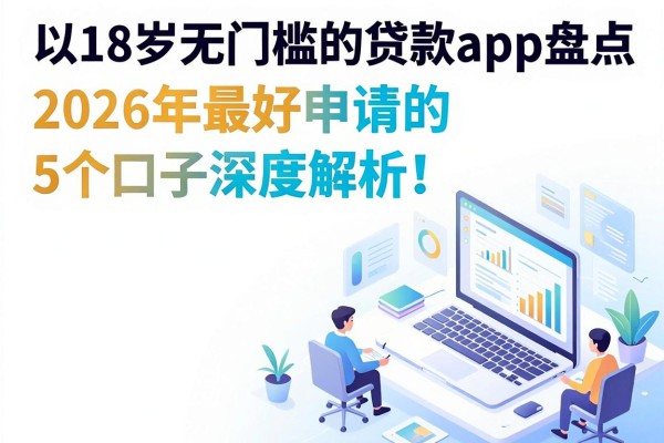 18岁无门槛的贷款app盘点：2026年最好申请的5个口子深度解析！