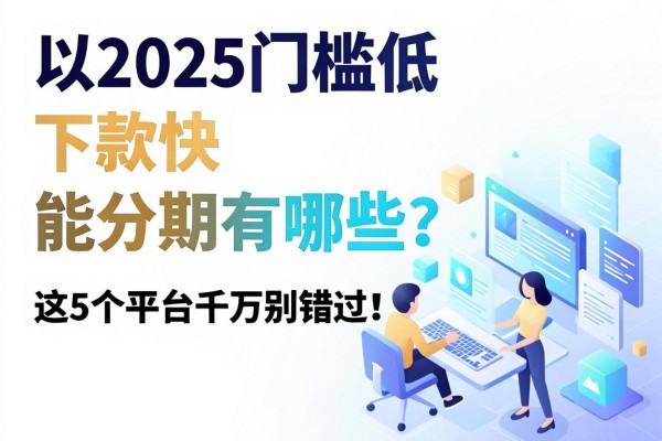 2025门槛低、下款快、能分期的网贷有哪些？这5个平台千万别错过！