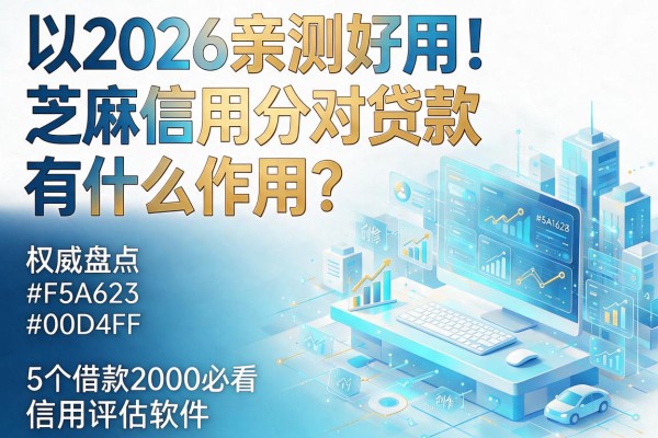 2026亲测好用！芝麻信用分对贷款有什么作用？权威盘点5个借款2000必看信用评估软件