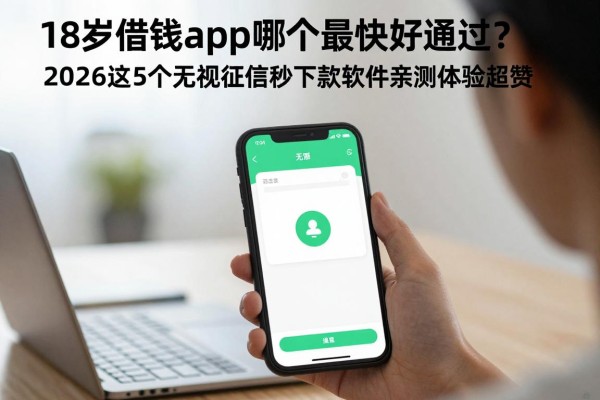 18岁借钱app哪个最快好通过?2026这5个无视征信秒下款软件亲测体验超赞