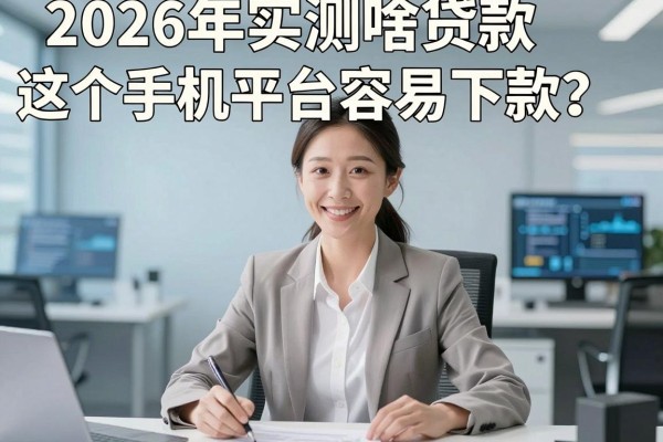 2026年实测啥贷款平台容易下款?这5个手机借钱审核没秒拒