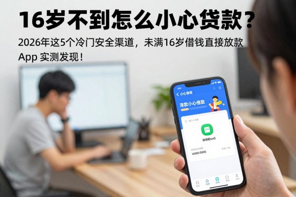 16岁都不到怎么小额贷款?2026年这5个冷门安全渠道,未满16岁借钱直接放款App实测发现!