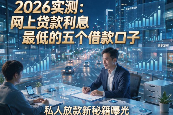 2026实测：网上贷款利息最低的五个借款口子，私人放款新秘籍曝光！