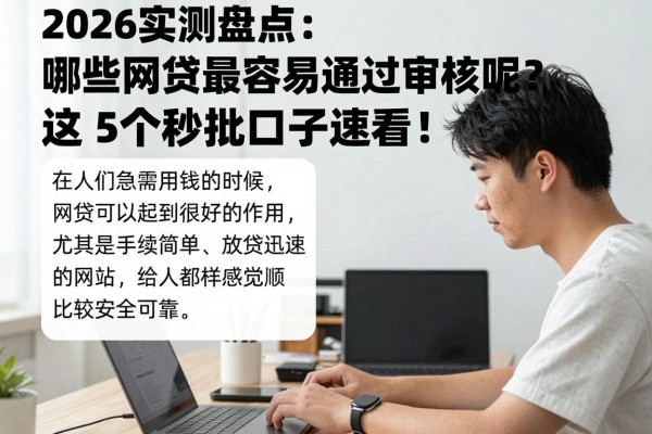 2026实测盘点:哪些网贷最容易通过审核呢?这5个秒批口子速看!