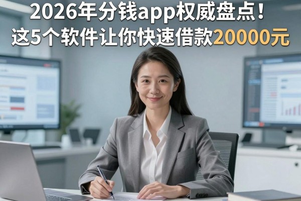 2026年分钱app权威盘点！这5个软件让你快速借款20000元