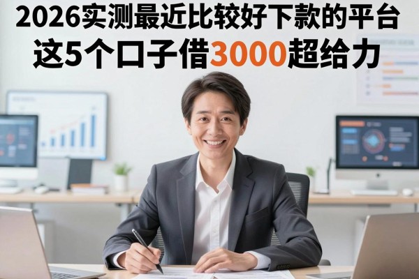 2026实测最近比较好下款的平台,这5个口子借3000超给力